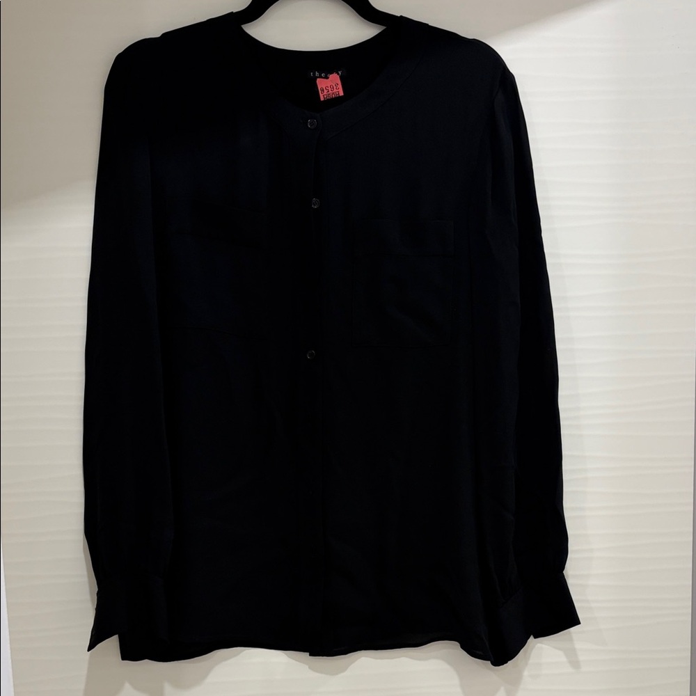 Theory 100% Silk Blouse